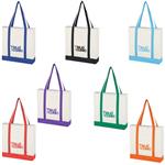 JH3034 Non-Woven Tote Bag With Trim Colors And Custom Imprint